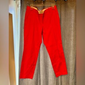 Red capri work pants. Looks brand NEW.